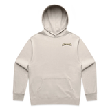 Saint George hoodie in stone, front view