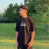 JESUS CHRIST REVELATION 17:14 OVERSIZED TEE - BLACK