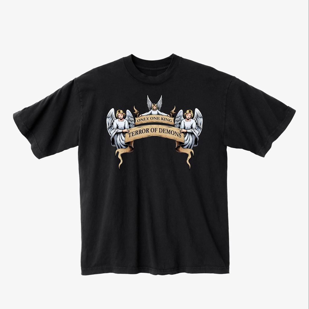 SAINT JOSEPH TERROR OF DEMONS OVERSIZED SHIRT