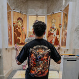 SAINT MICHAEL OVERSIZED TEE - UNISEX