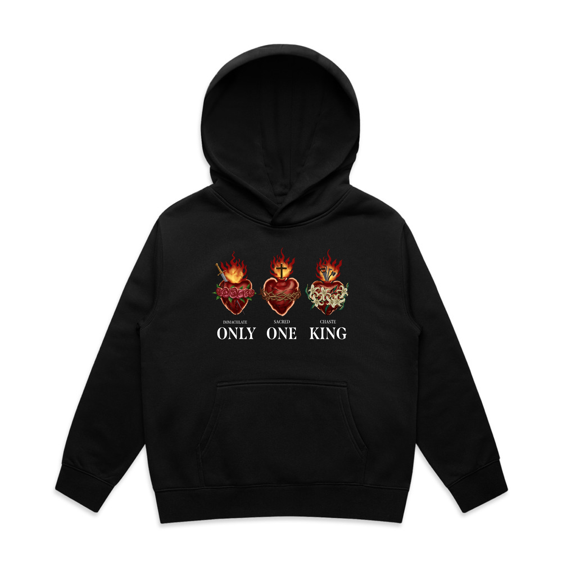 KIDS SACRED HEART HOODIE
